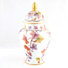 Herend Autumn Leaves Ginger Jar Vase — additional view
