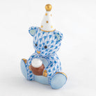 Herend Birthday Bear Figurine – Blue, alternate view