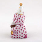 Herend Birthday Bear Figurine – Raspberry, alternate view
