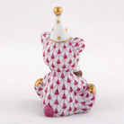 Herend Birthday Bear Figurine – Raspberry, alternate view