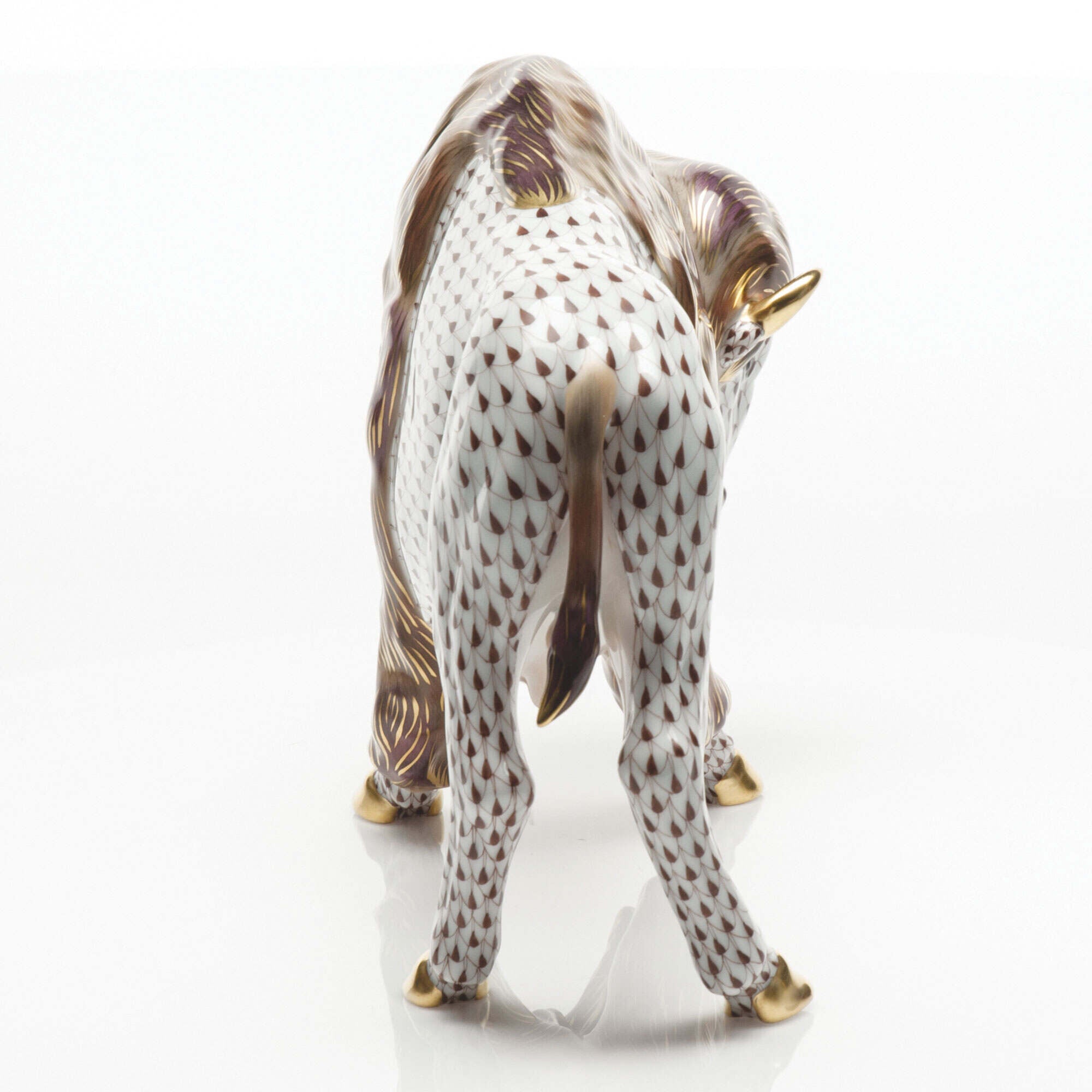 Herend Bison Figurine — additional view