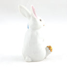 Herend Blossom Bunny Figurine – White-Blue, alternate view