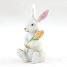 Herend Blossom Bunny Figurine – White-Butterscotch, alternate view