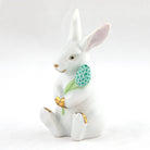 Herend Blossom Bunny Figurine – White-Green, alternate view