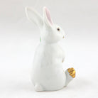 Herend Blossom Bunny Figurine – White-Key Lime, alternate view
