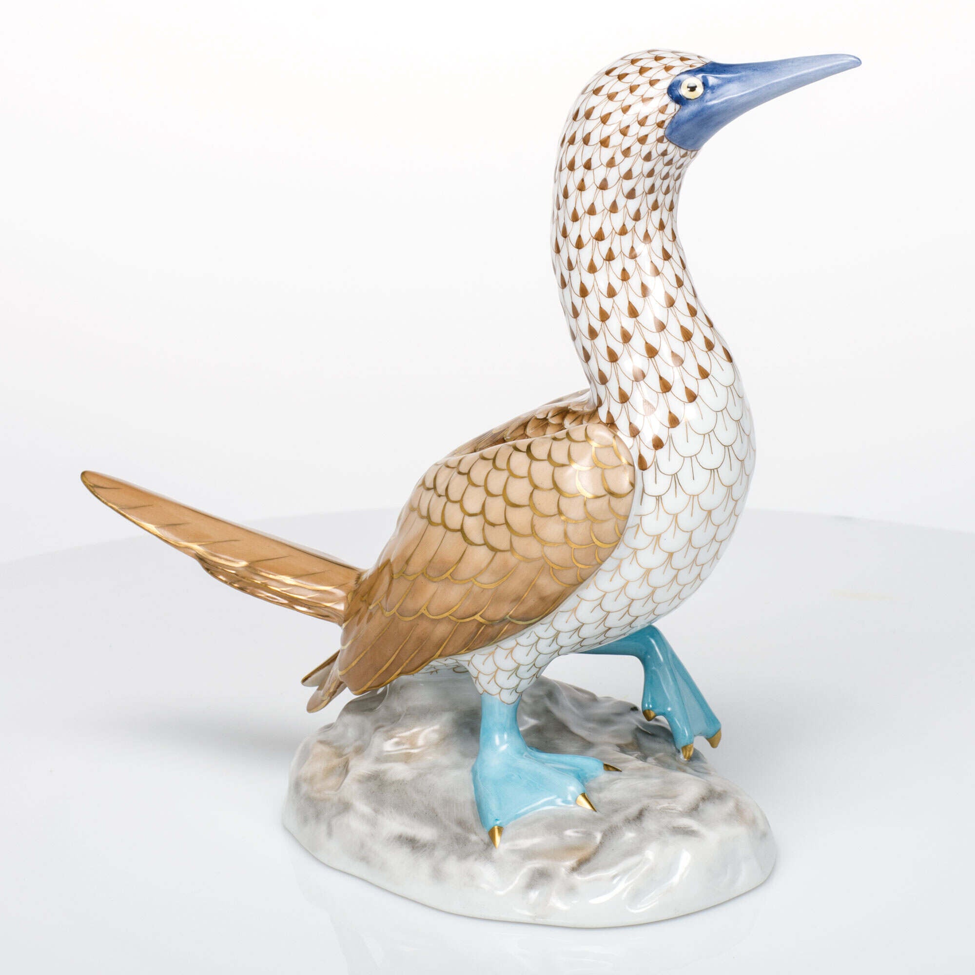 Herend Blue-Footed Booby Figurine — additional view
