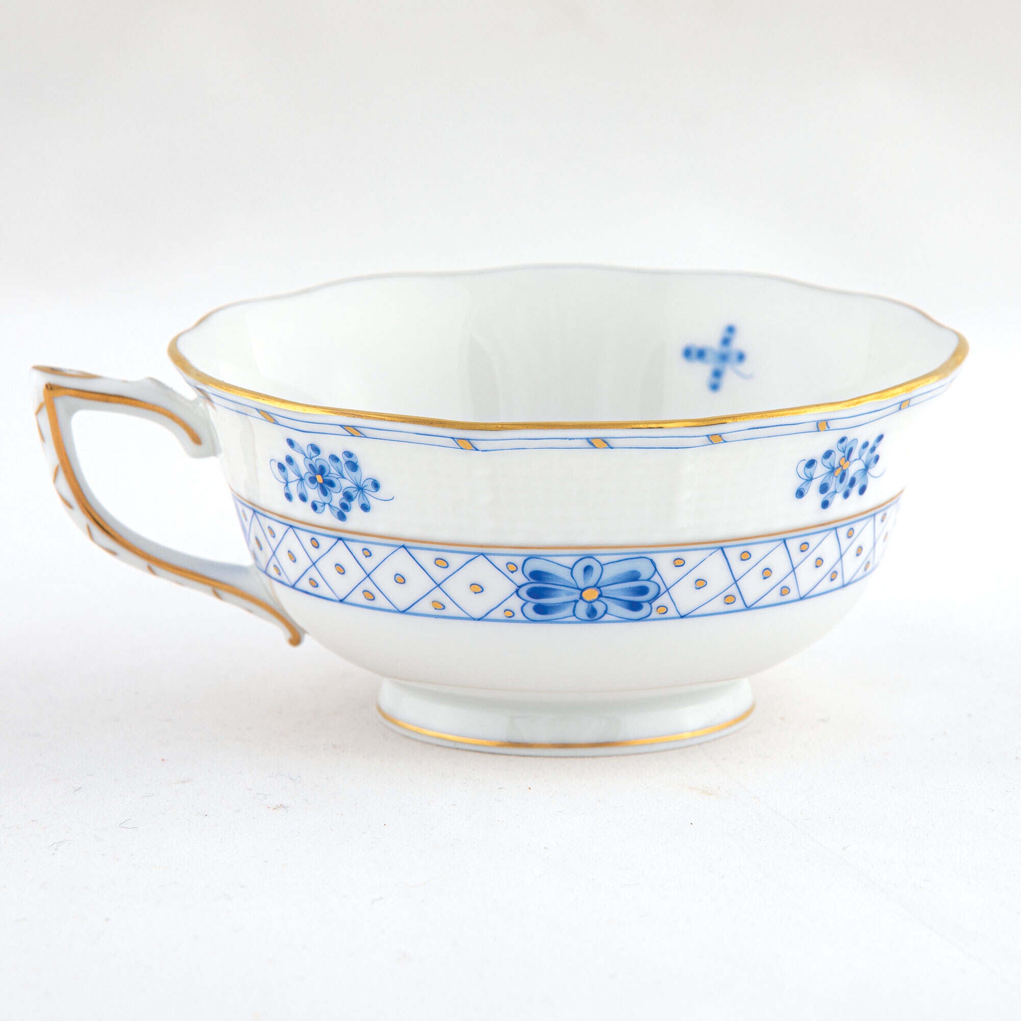 Herend Blue Garden Tea Cup Cup & Saucer Set — additional view