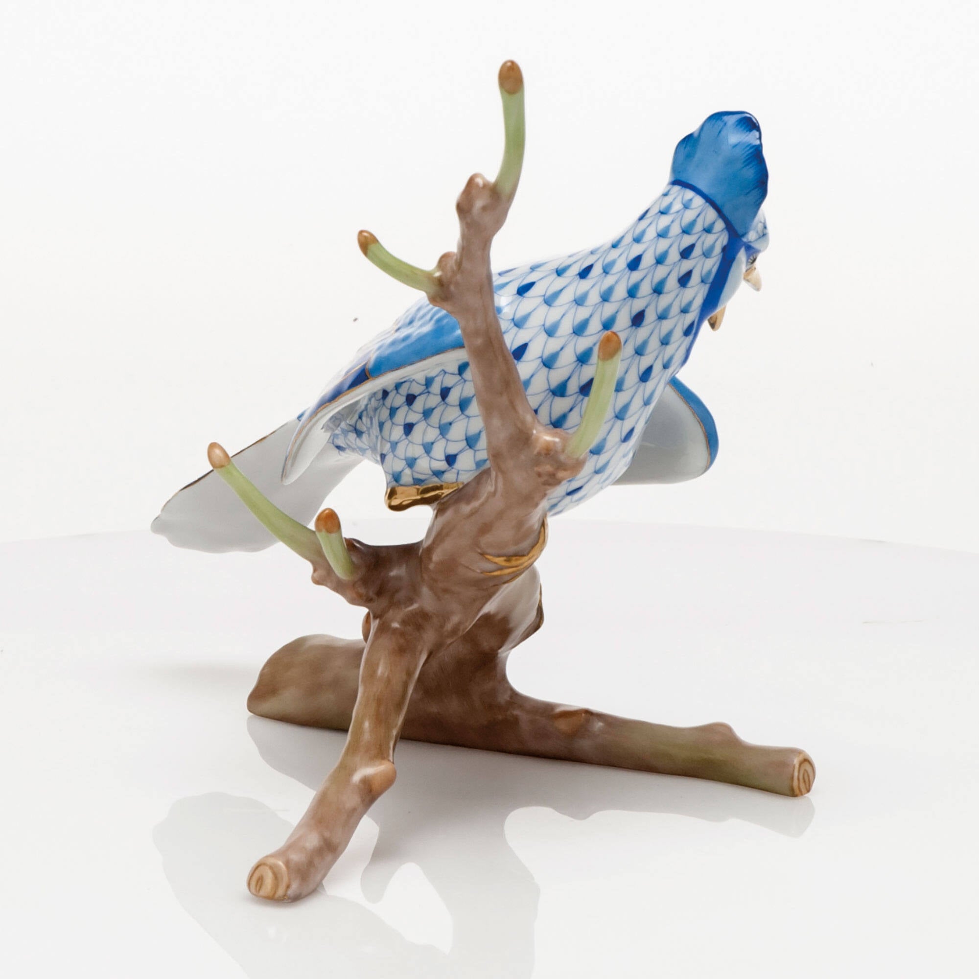 Herend Blue Jay Figurine — additional view