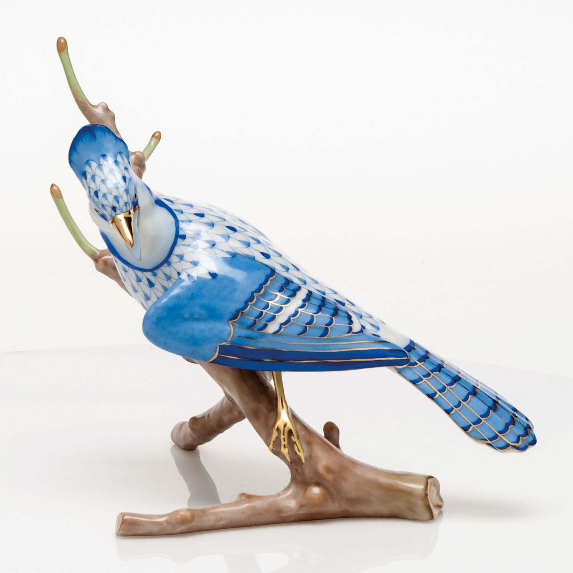 Herend Blue Jay Figurine — additional view