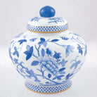 Herend Blue Peony Ginger Jar — additional view