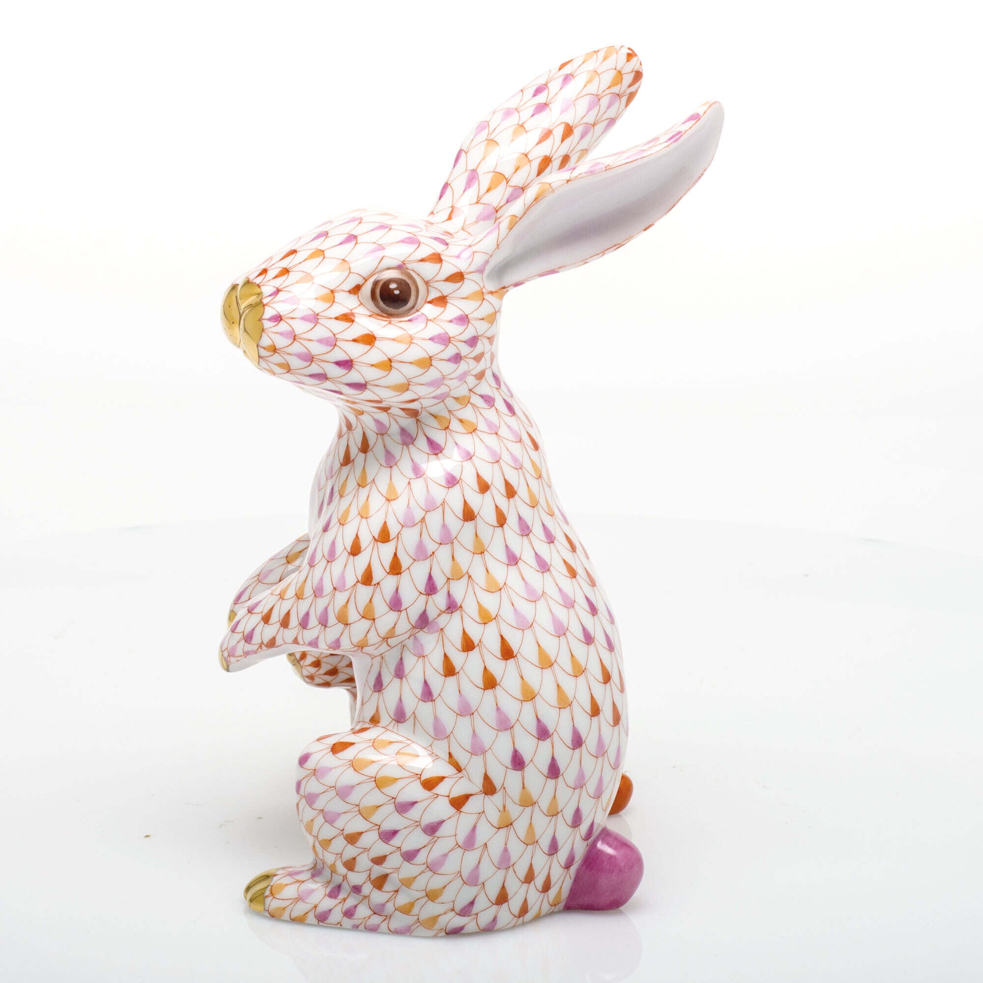 Herend Bunny with Babe Figurine — additional view