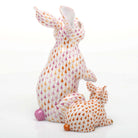 Herend Bunny with Babe Figurine — additional view