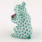 Herend Bunny with Watermelon Figurine – Green, alternate view