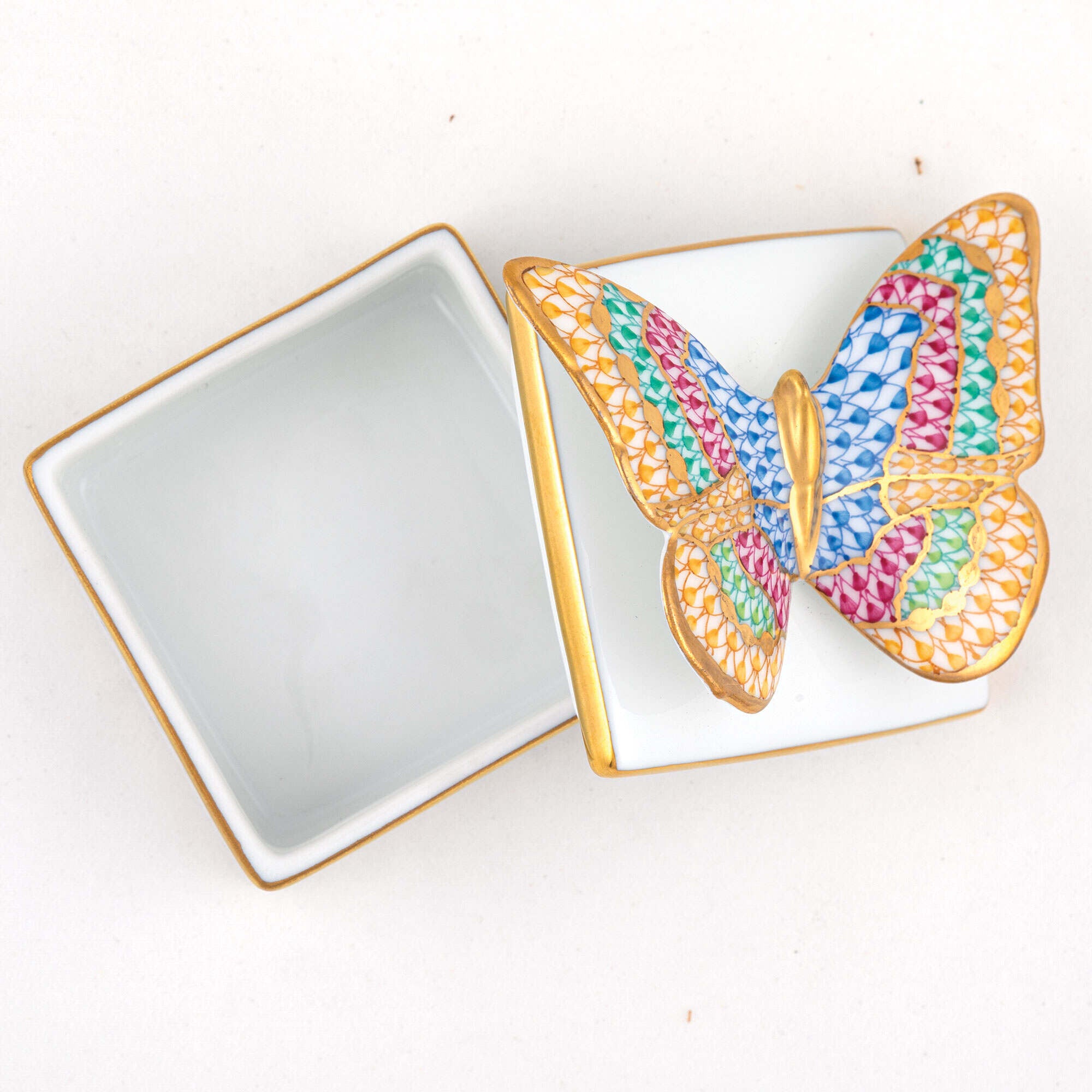 Herend Butterfly Box — additional view