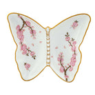 Butterfly Dish Decorative Plate in hand-painted Multicolor (8) porcelain by Herend of Hungary