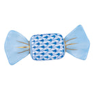 Blue fishnet Candy Figurine figurine, hand-painted Herend porcelain with 24k gold accents