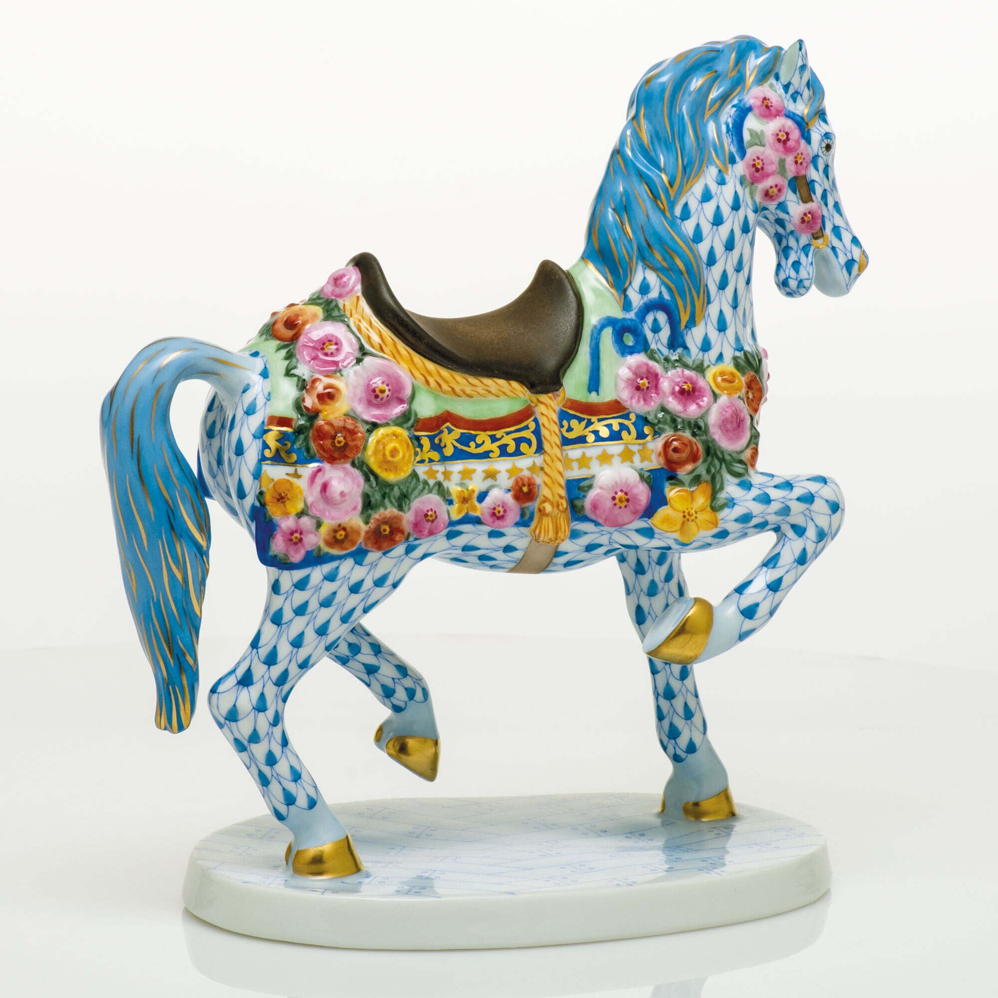 Herend Carousel Horse Figurine — additional view