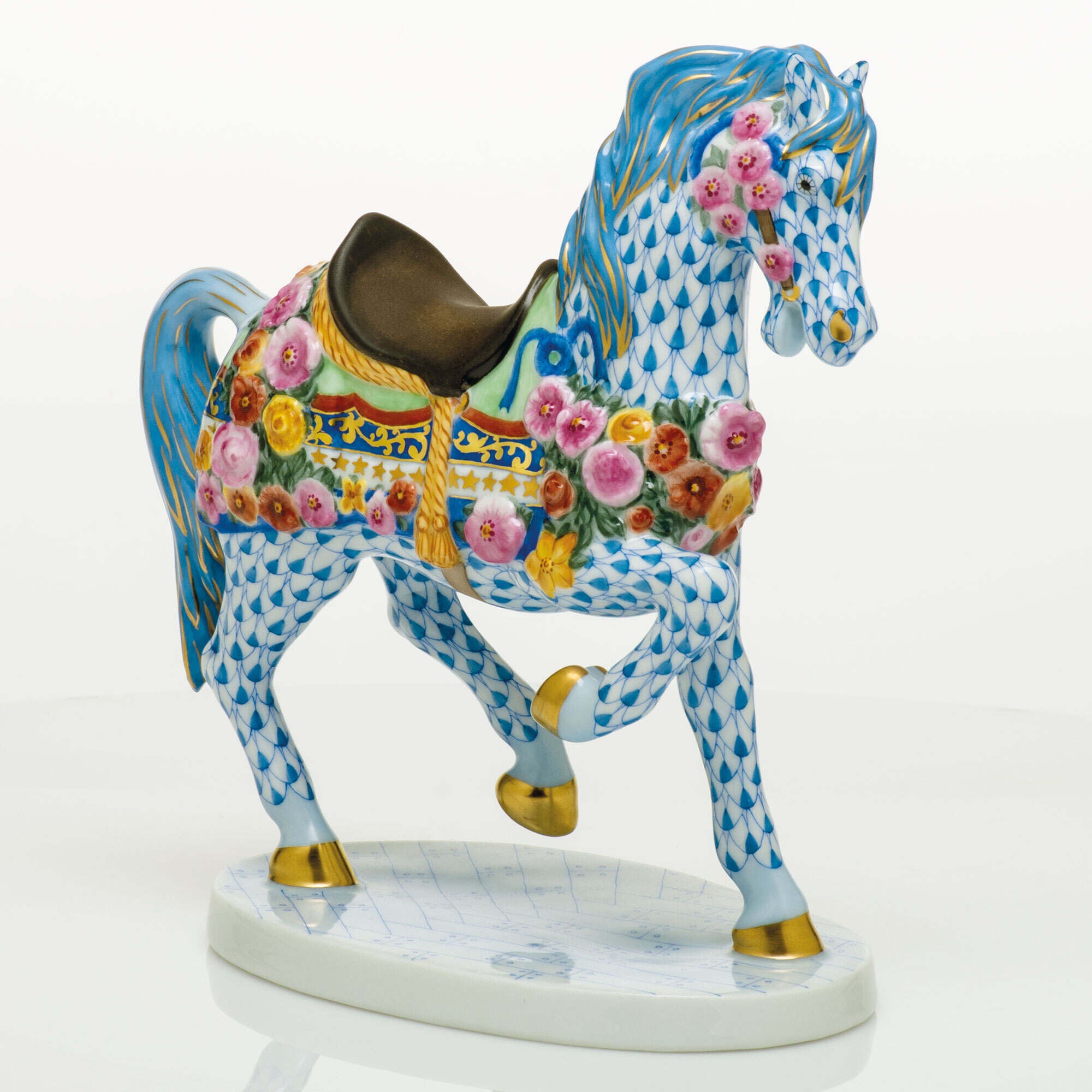 Herend Carousel Horse Figurine — additional view