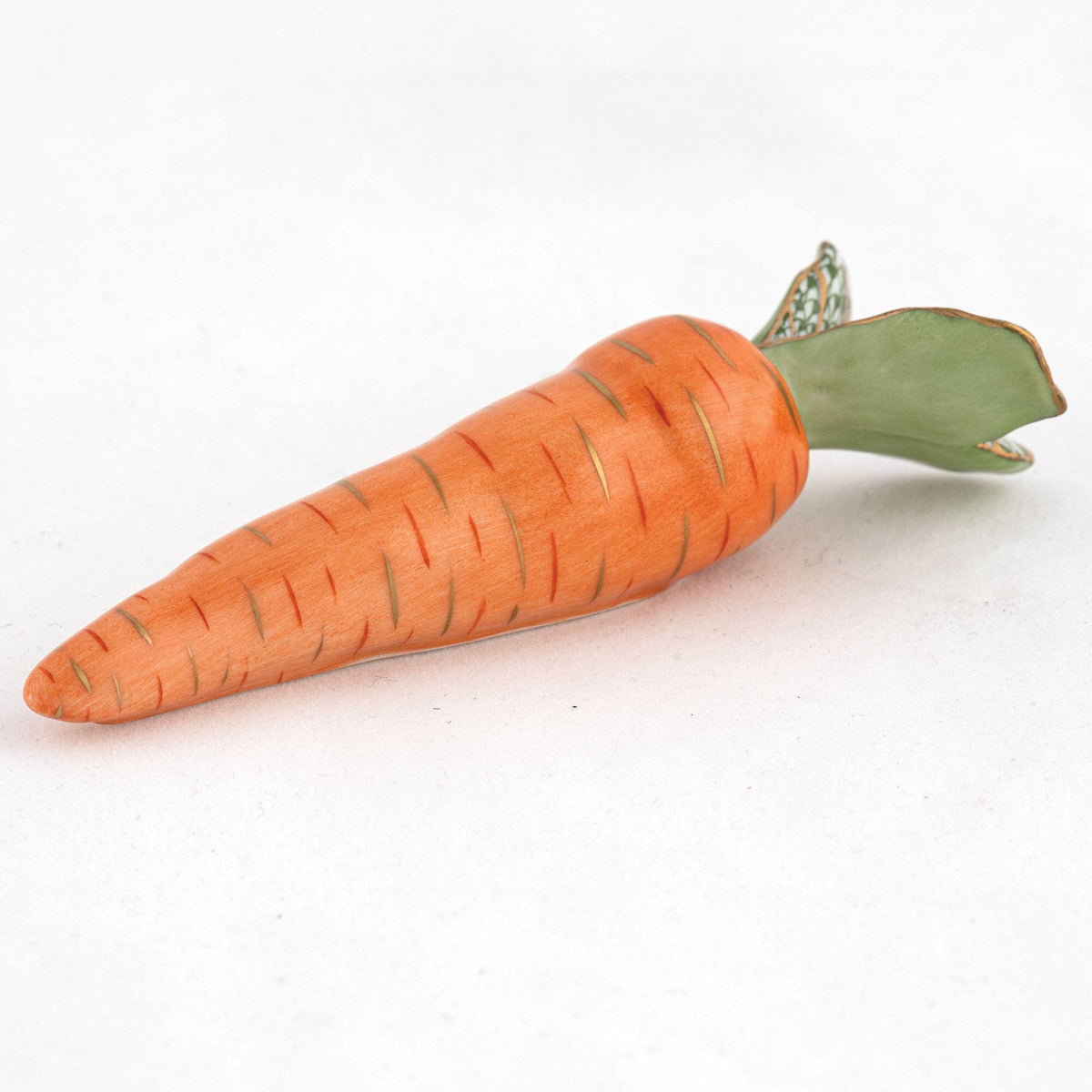 Herend Carrot Figurine, alternate view