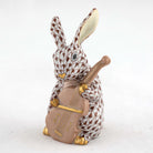 Herend Cello Bunny Figurine – Chocolate, alternate view