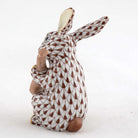 Herend Cello Bunny Figurine – Chocolate, alternate view