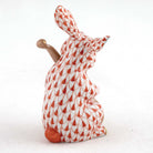 Herend Cello Bunny Figurine – Rust, alternate view