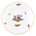 Hand-painted Herend Chanticleer Bread and Butter Plate in fine porcelain, 6in D,, Motif 2, on a white background