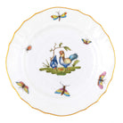 Hand-painted Herend Chanticleer Bread and Butter Plate in fine porcelain, 6in D,, Motif 3, on a white background