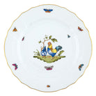 Hand-painted Herend Chanticleer Dinner Plate in fine porcelain, 10.5in D,, Motif 3, on a white background