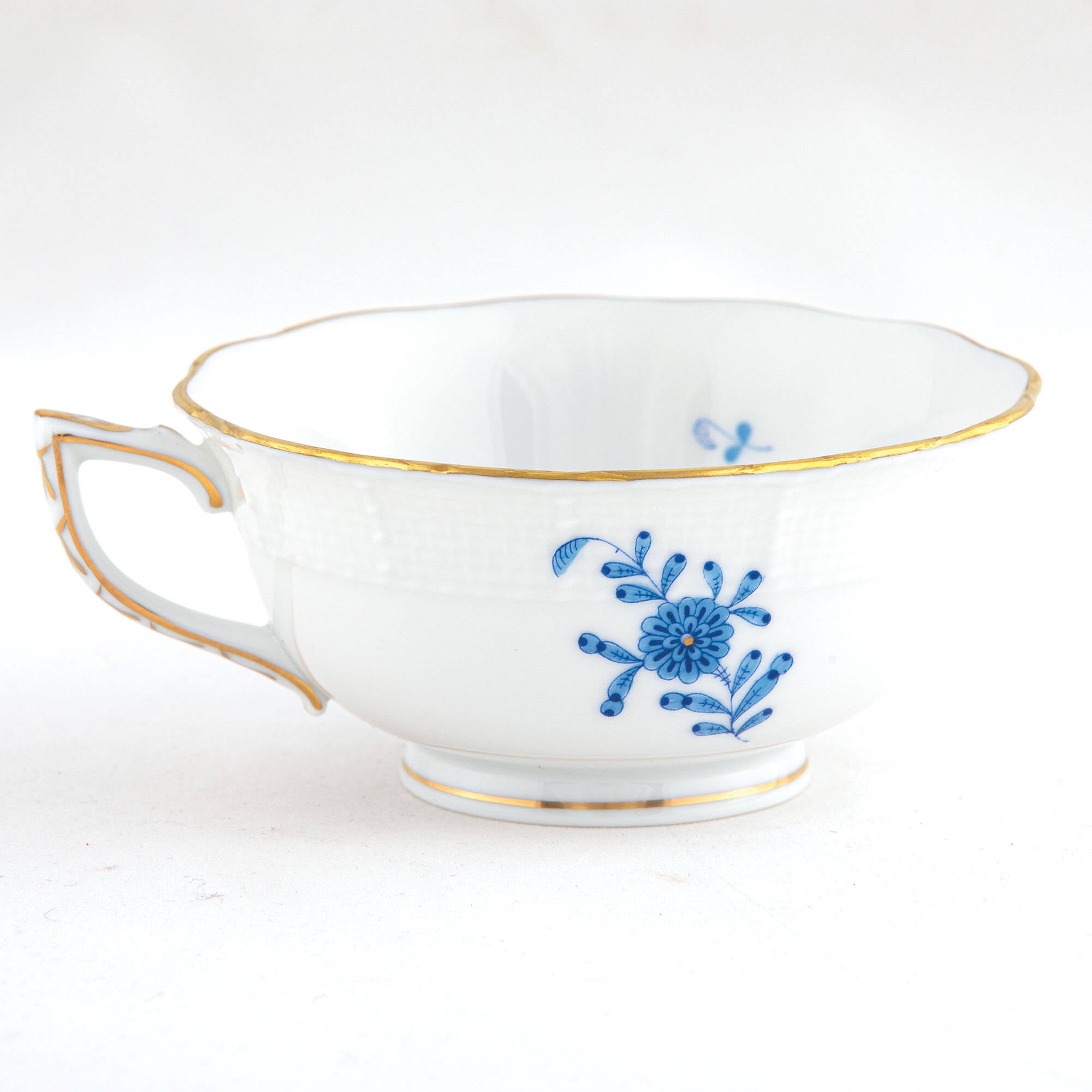 Herend Chinese Bouquet Blue Tea Cup Cup & Saucer Set — additional view