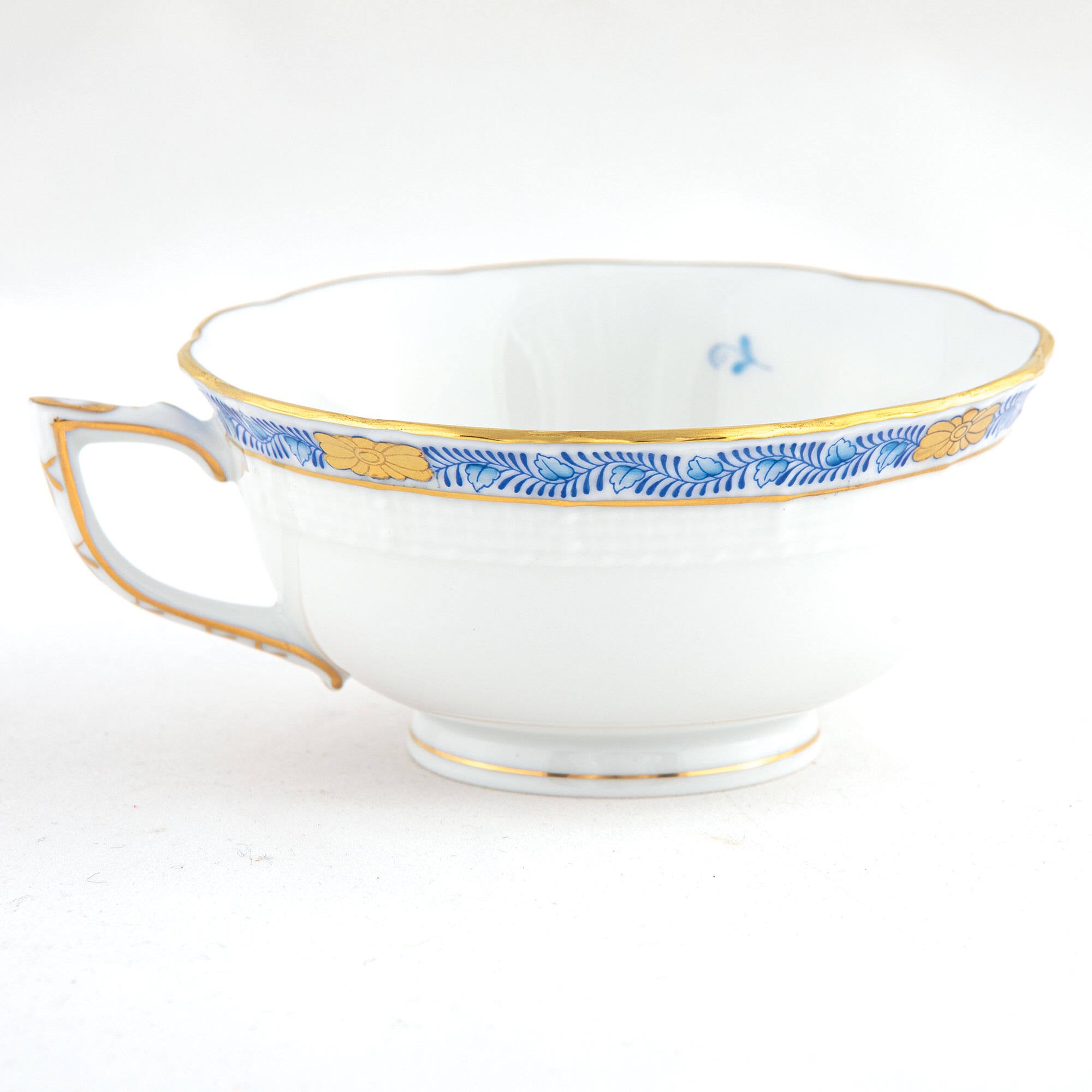 Herend Chinese Bouquet Garland Blue Tea Cup Cup & Saucer Set — additional view