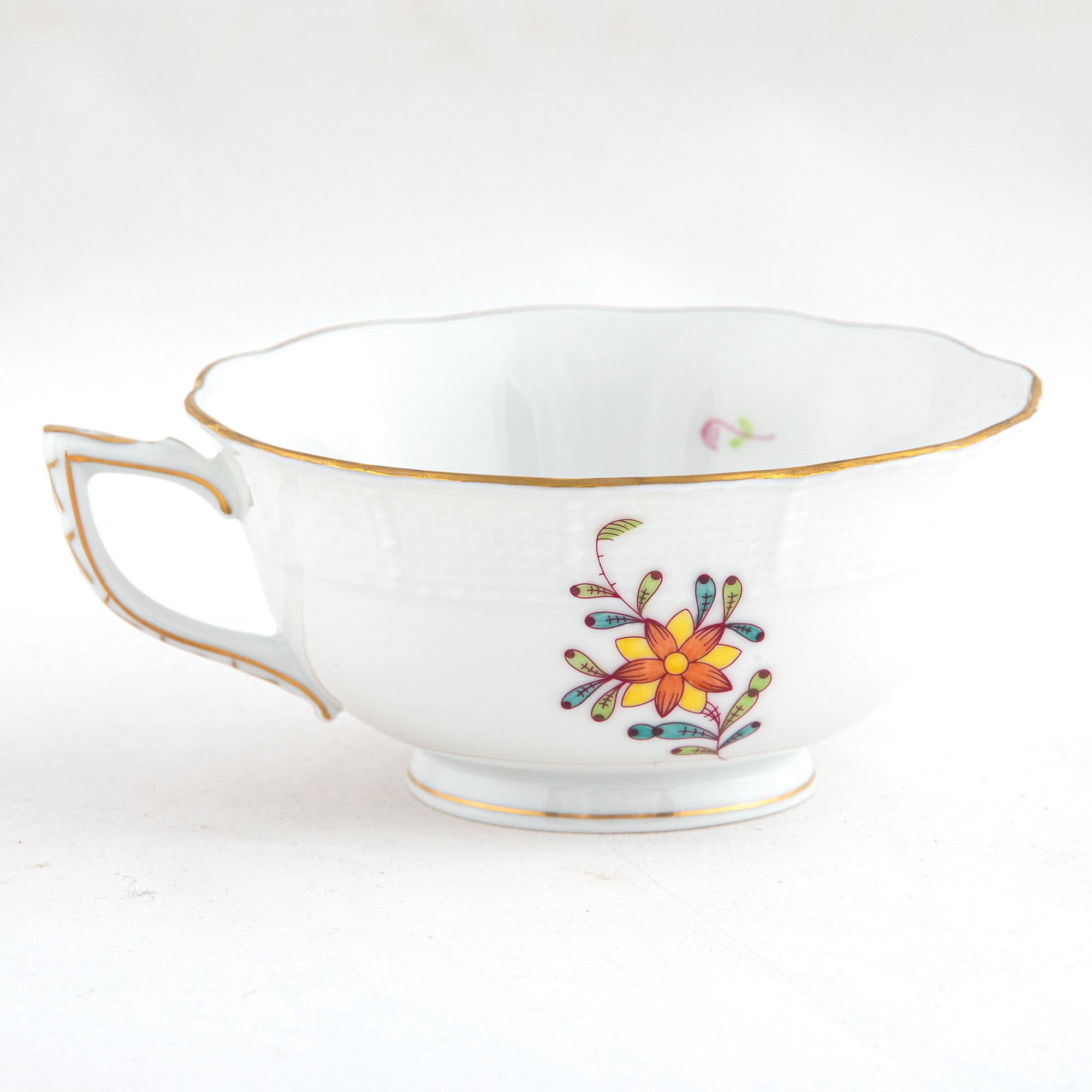 Herend Chinese Bouquet Multicolor Tea Cup Cup & Saucer Set — additional view