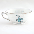 Herend Chinese Bouquet Turquoise & Platinum Tea Cup Cup & Saucer Set — additional view