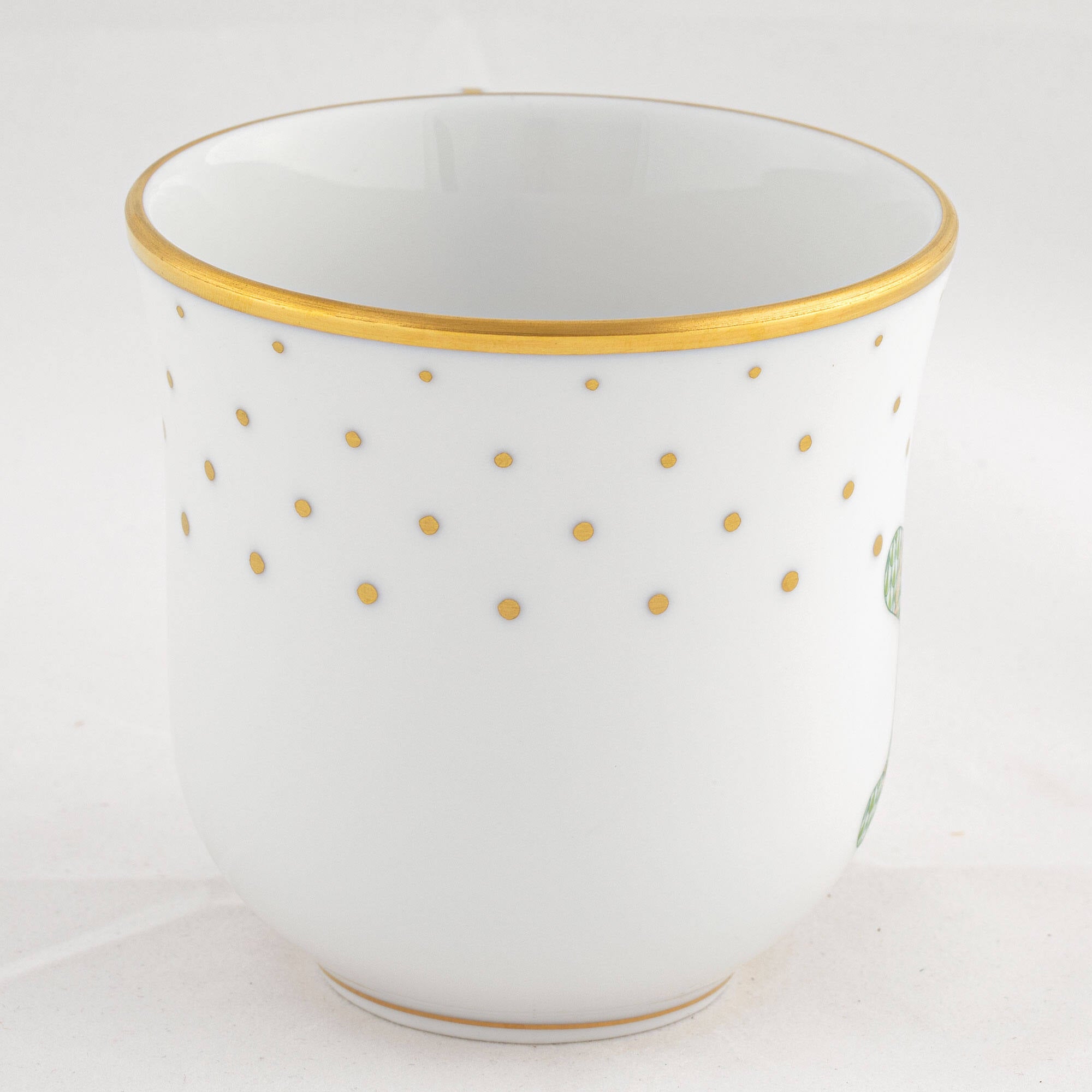 Herend Christmas Dessert Mug - Gingerbread Bread & Butter Plate — additional view