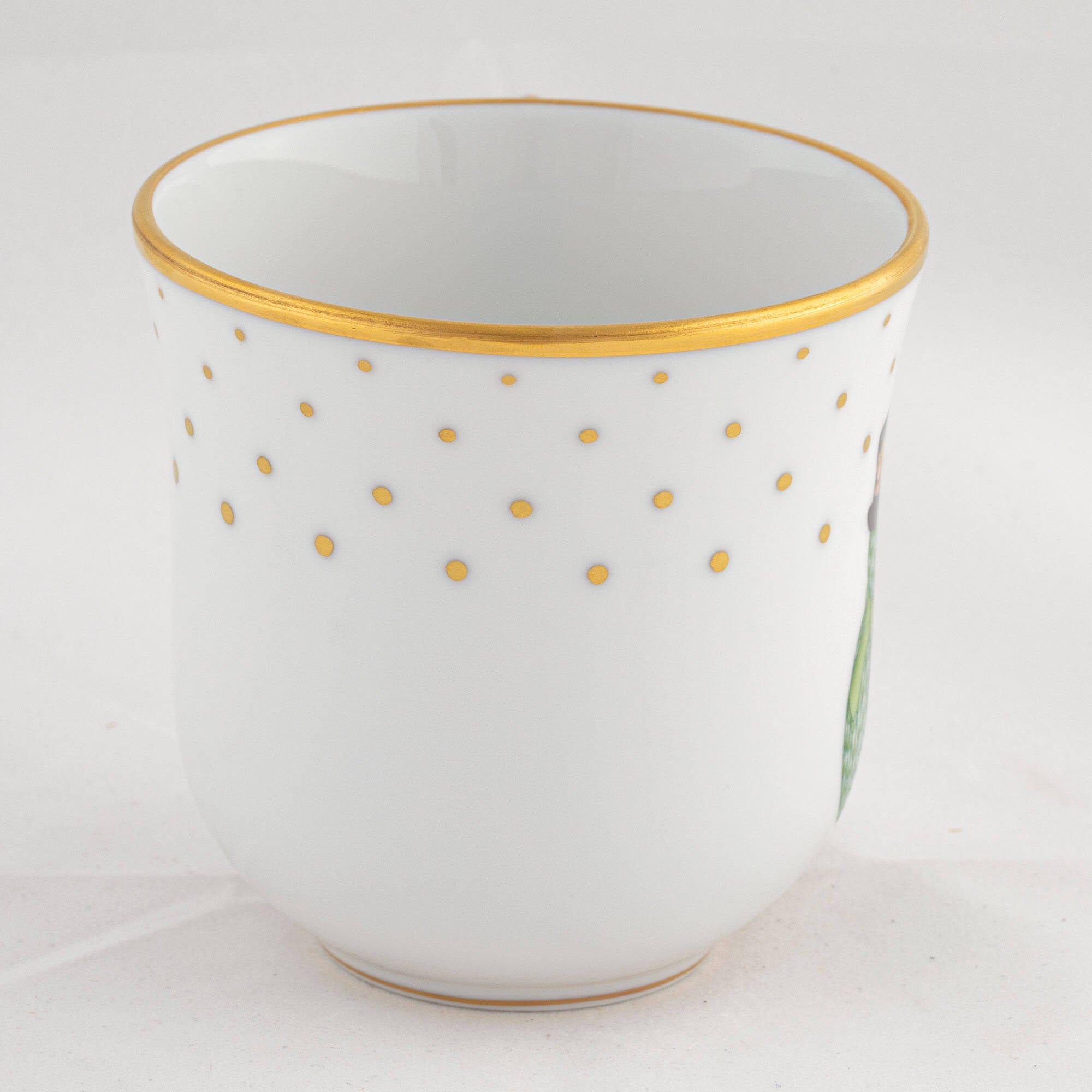 Herend Christmas Dessert Mug - Snowman — additional view