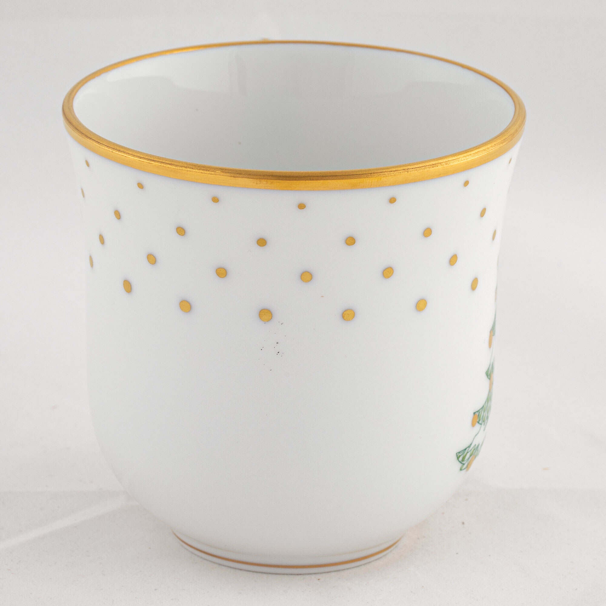 Herend Christmas Dessert Mug - Tree — additional view