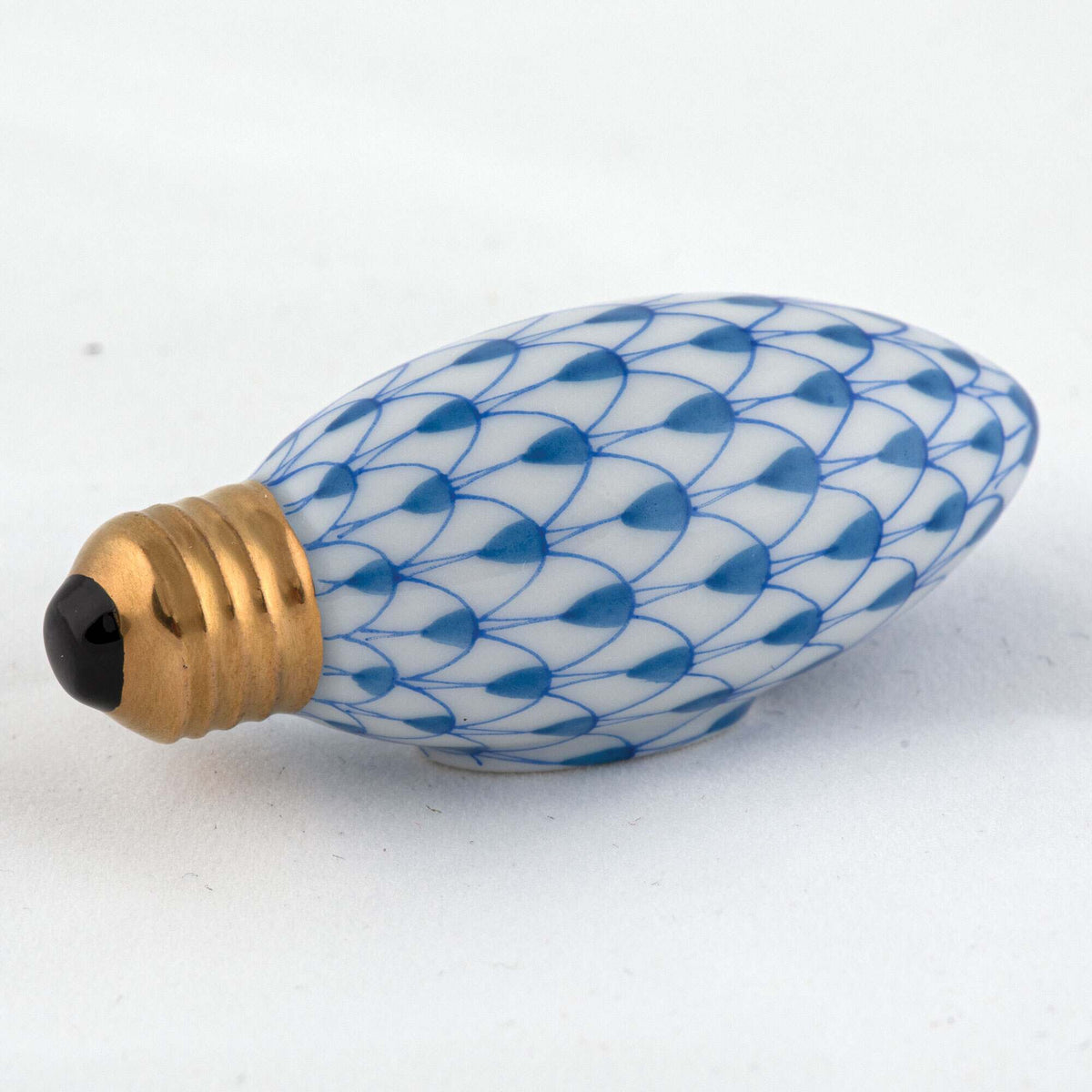 Herend Christmas Light Figurine – Blue, alternate view