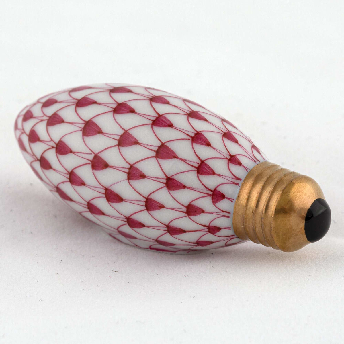 Herend Christmas Light Figurine – Raspberry, alternate view