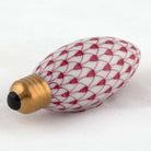 Herend Christmas Light Figurine – Raspberry, alternate view