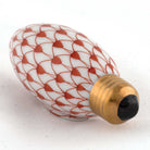 Herend Christmas Light Figurine – Rust, alternate view