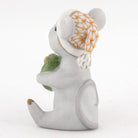 Herend Christmas Mouse Figurine – Butterscotch, alternate view