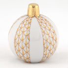 Herend Christmas Ornament Figurine – Butterscotch, alternate view