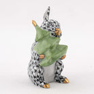 Herend Christmas Tree Bunny Figurine – Black, alternate view