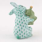 Herend Christmas Tree Bunny Figurine – Green, alternate view