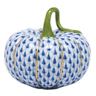 Cinderella Pumpkin Figurine in hand-painted Sapphire porcelain by Herend of Hungary