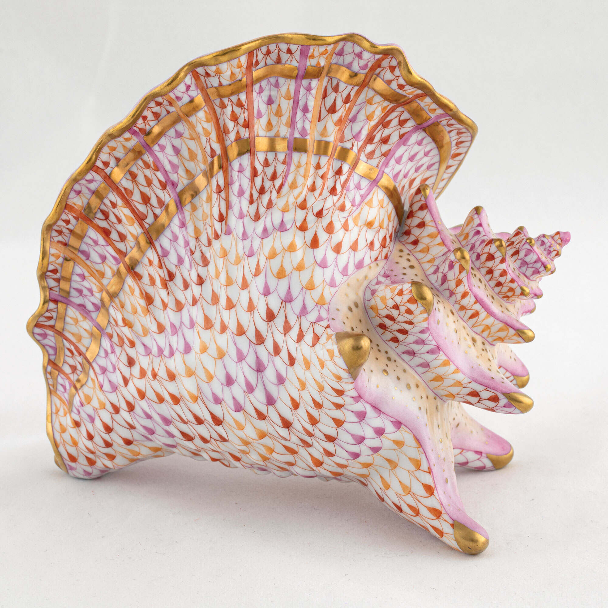Herend Conch Shell Figurine — additional view