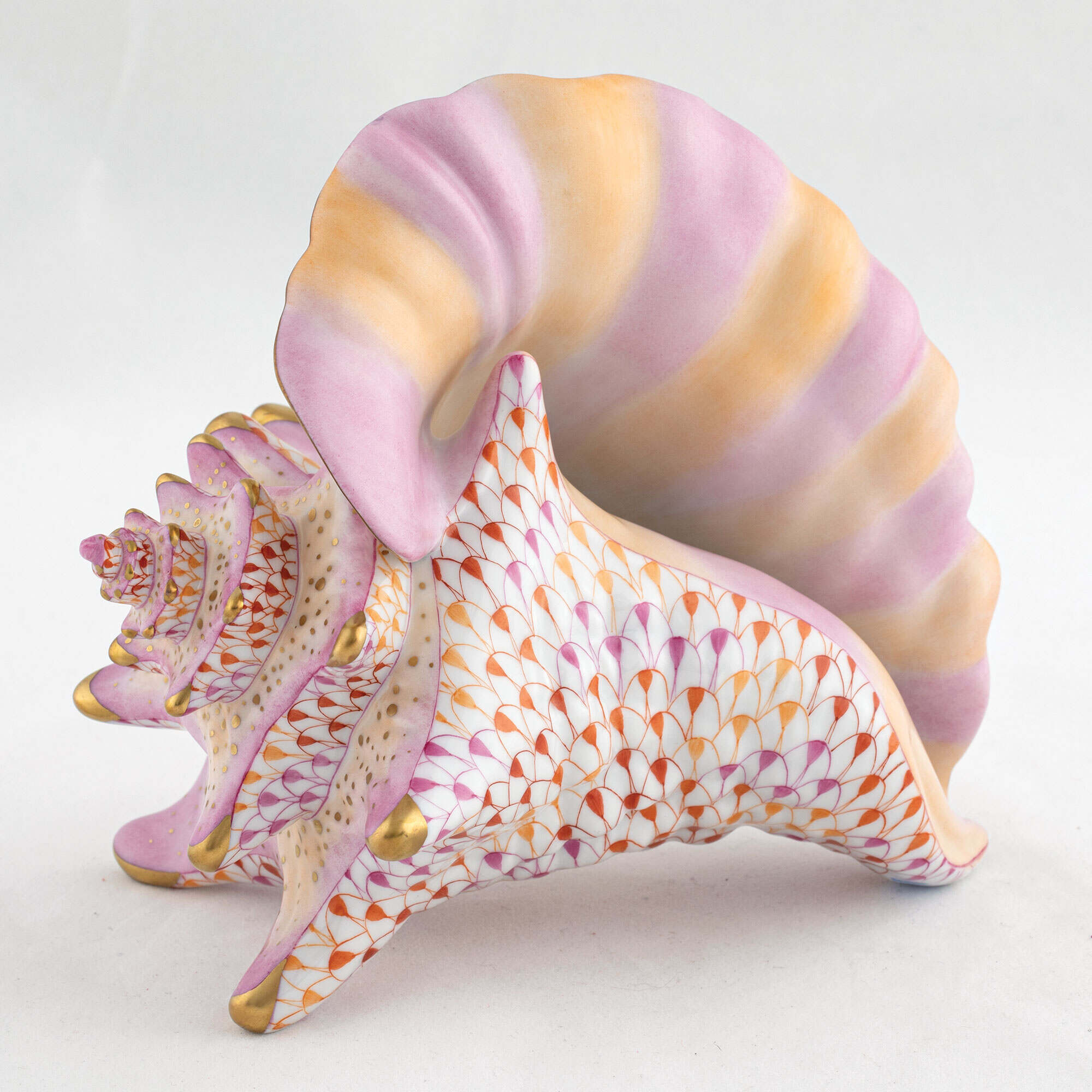 Herend Conch Shell Figurine — additional view