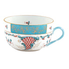 Hand-painted Herend Cornucopia Canton Cup Teacup in fine porcelain, on a white background