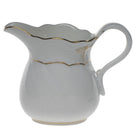 Herend Golden Edge Creamer, alternate view
