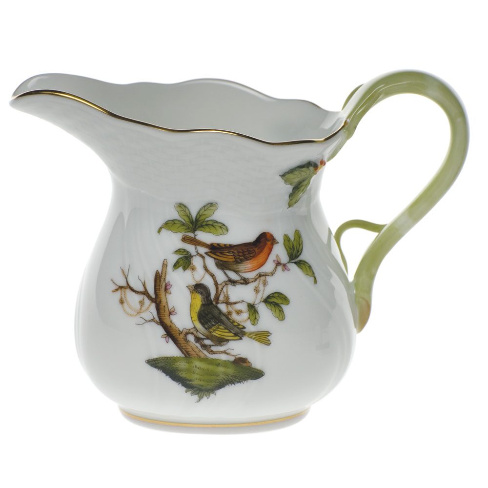 Herend Rothschild Bird Creamer, alternate view